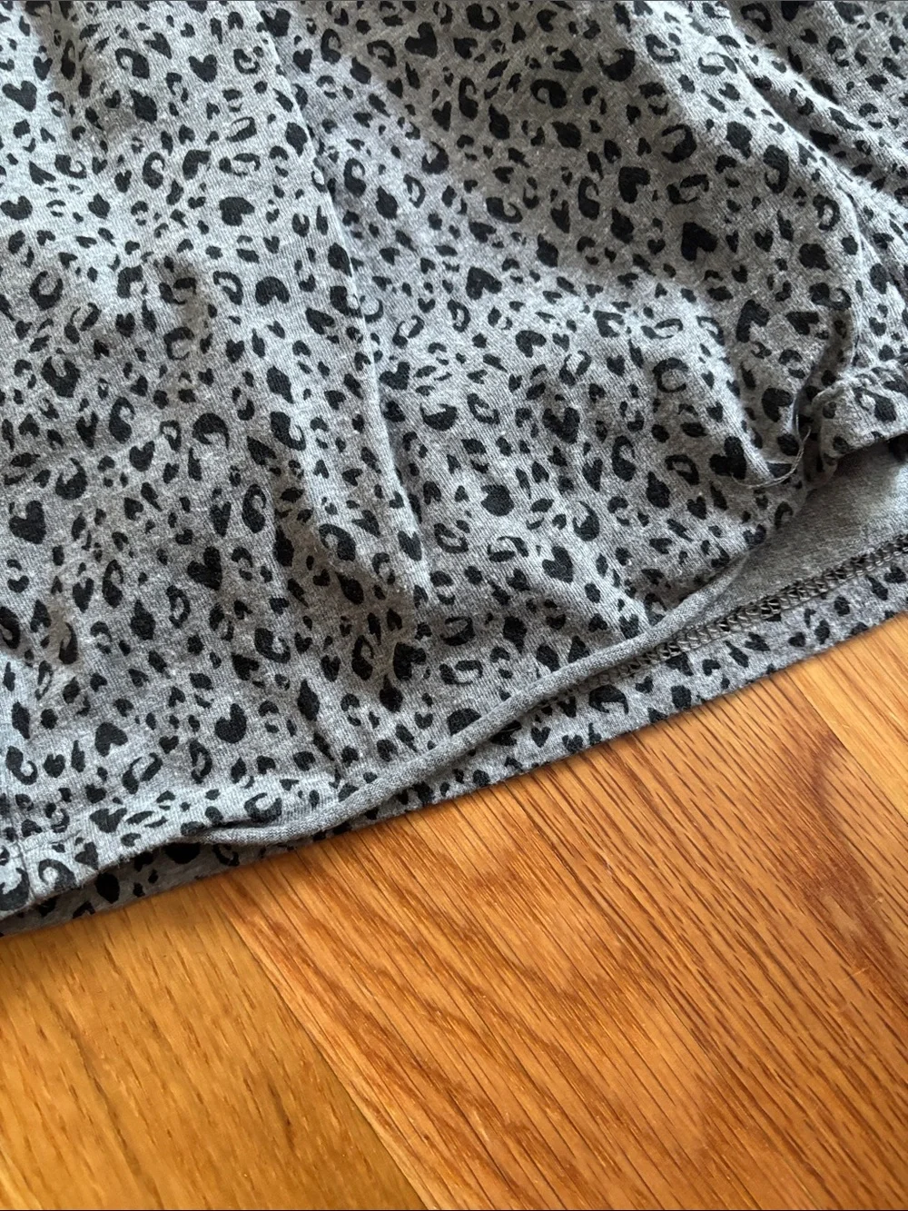 2T Old Navy Gray and Black Cheetah Print Dress